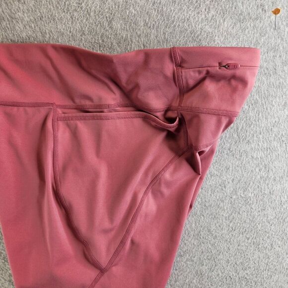 Sweaty Betty Leggings Womens 14 Pink Power 7/8 Length Pockets Drawstring Hi Rise - Picture 4 of 14